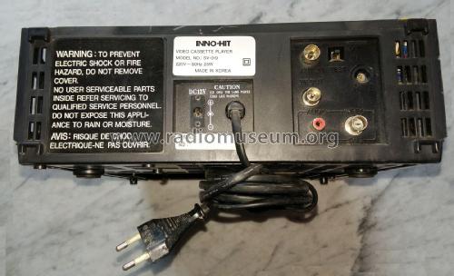 Video Cassette Player SV-019; Inno-Hit Innohit (ID = 2644167) Reg-Riprod