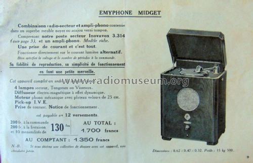 Midget ; Émyphone - voir (ID = 2302331) Radio