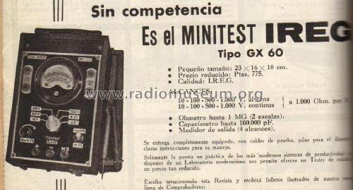 Minitest GX-60; IREG; Instrumentos (ID = 919883) Equipment