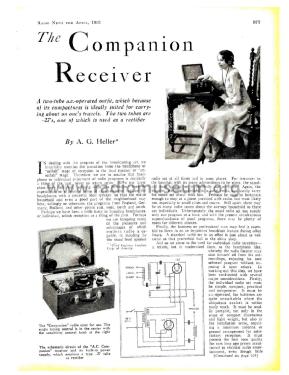 Companion 110v; Insuline Corp. Of (ID = 2779363) Radio