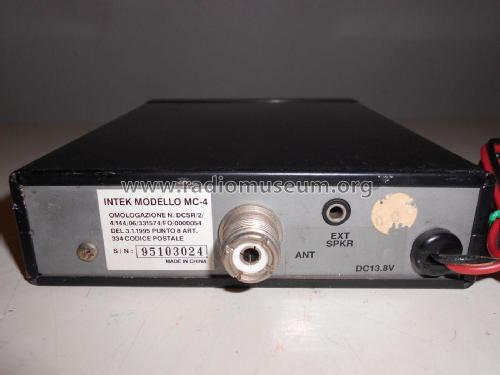 AM CB Transceiver MC-4; INTEK S.p.A.; Milano (ID = 2284320) Commercial TRX