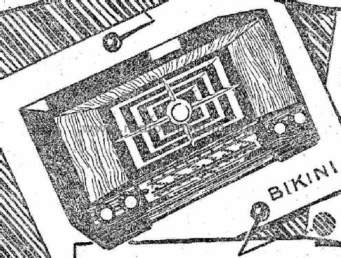 Bikini 554-D; Inter Electrónica, S (ID = 1365765) Radio
