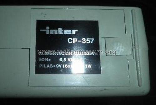 Cassette CP-357; Inter Electrónica, S (ID = 1735341) Enrég.-R