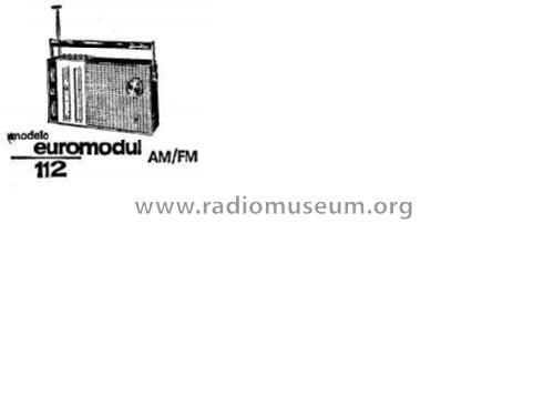 Euromodul 112 AM/FM TRP-229; Inter Electrónica, S (ID = 1416444) Radio