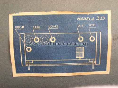 Hemisfon-3D 554-H; Inter Electrónica, S (ID = 650822) Radio