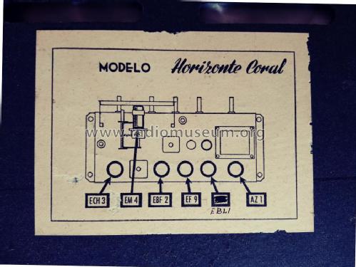 Horizonte Coral 615-C; Inter Electrónica, S (ID = 3119764) Radio