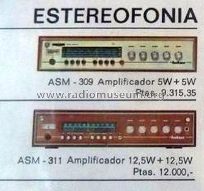 Stereo 12,5+12,5 ASM-311; Inter Electrónica, S (ID = 3101641) Radio