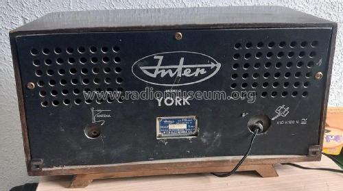 York 418-L; Inter Electrónica, S (ID = 3101834) Radio