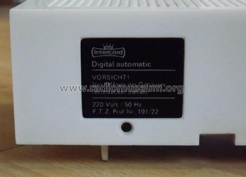 Digital Automatic ; Intercord; Stuttgart (ID = 1830078) Radio