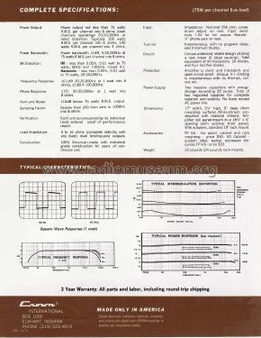 Integrated Circuit Stereo Amplifier D-150; International Radio (ID = 2108106) Ampl/Mixer