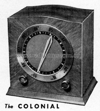 Kadette 22 Colonial Clockette; International Radio (ID = 1027331) Radio