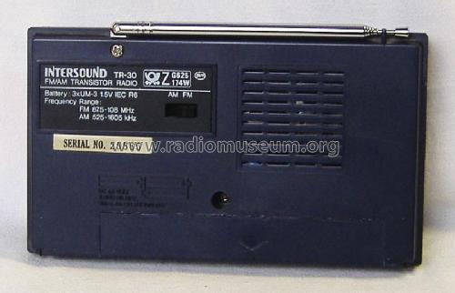 2 Band Radio IC TR-30; Intersound brand (ID = 1749933) Radio