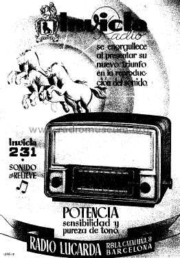 231; Invicta Radio, (ID = 1967322) Radio