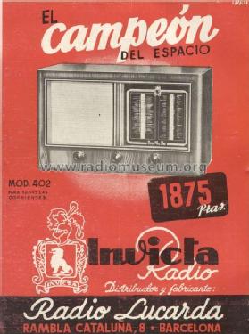 402; Invicta Radio, (ID = 586149) Radio