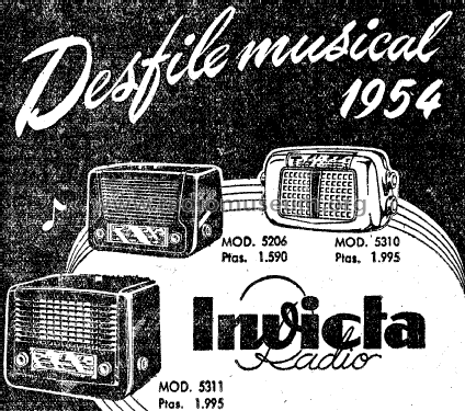 5311; Invicta Radio, (ID = 1964696) Radio
