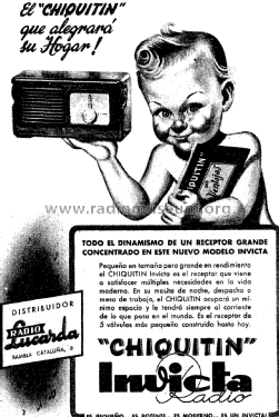 Chiquitín 187; Invicta Radio, (ID = 1961376) Radio