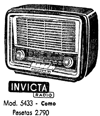 Como 5433; Invicta Radio, (ID = 1965705) Radio