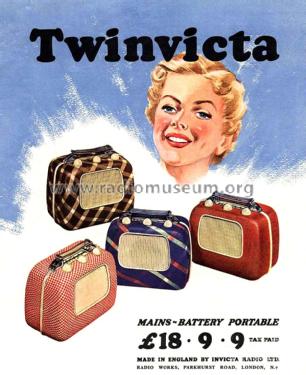 Twinvicta 55; Invicta Radio Ltd.; (ID = 1973169) Radio