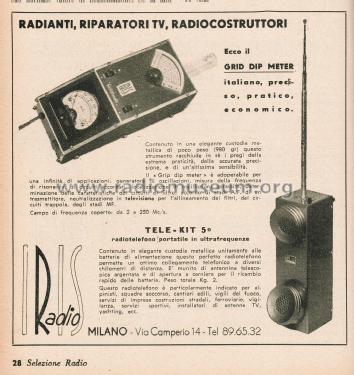 Grid Dip Meter ; IRIS Radio, (ID = 2859980) Equipment