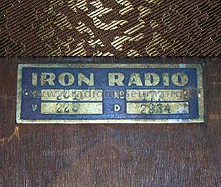 201; Iron-Radio, Ing. (ID = 227750) Radio