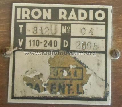 Iron Solid Universal 312U; Iron-Radio, Ing. (ID = 2652178) Radio