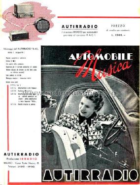 Autirradio A43; Irradio; Milano (ID = 1857737) Radio