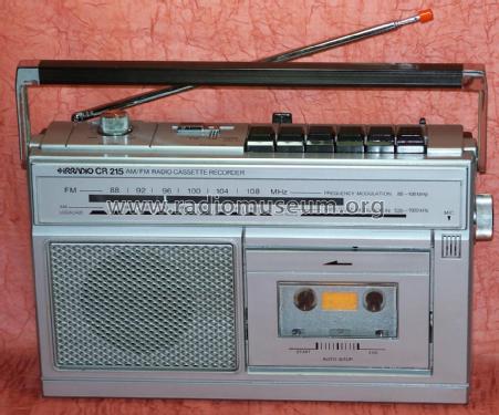 AM-FM Radio Cassette Recorder CR215; Irradio; Milano (ID = 2160900) Radio