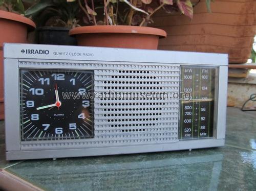 quartz clock radio CQR-10 ; Irradio; Milano (ID = 1039403) Radio