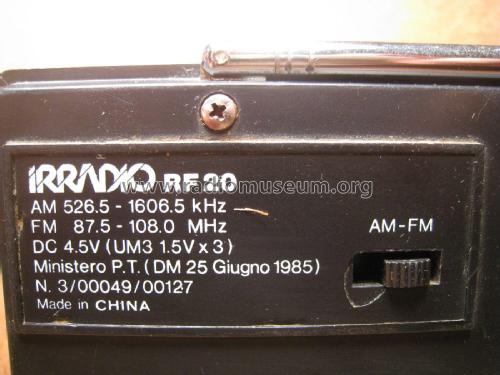 RF20; Irradio; Milano (ID = 2072453) Radio