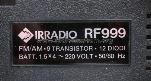 RF999; Irradio; Milano (ID = 2788511) Radio