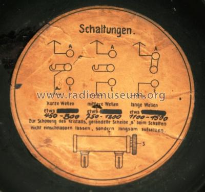 Detektor-Empfänger TL; Isaria Zählerwerke (ID = 1490015) Galena