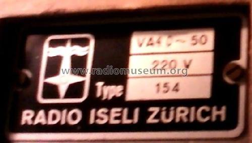 Pilatus UKW 154; Iseli - Radio-Iseli (ID = 3050920) Radio