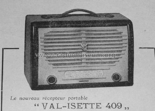 Val-isette 409; Isis Radio; (ID = 937202) Radio