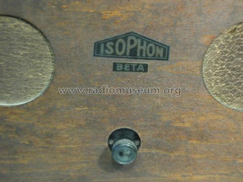 Beta ; Isophon, E. Fritz & (ID = 322827) Speaker-P