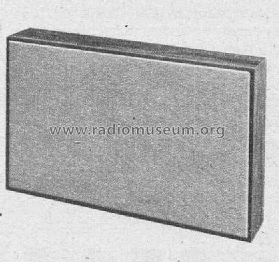Flach-Stereo-Box FSB15; Isophon, E. Fritz & (ID = 537108) Parleur