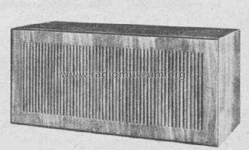 HiFi-Stereo-Box HSB20/8; Isophon, E. Fritz & (ID = 537110) Speaker-P