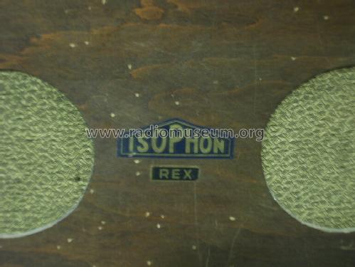 Rex ; Isophon, E. Fritz & (ID = 322830) Speaker-P