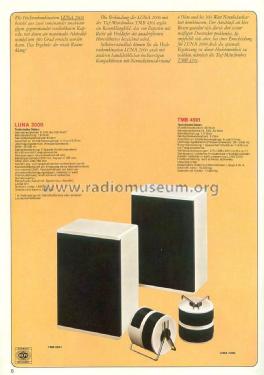 TMB 4501; Isophon, E. Fritz & (ID = 1760329) Speaker-P