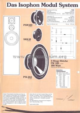 Transmission-Line-Box T430; Isophon, E. Fritz & (ID = 1482343) Kit