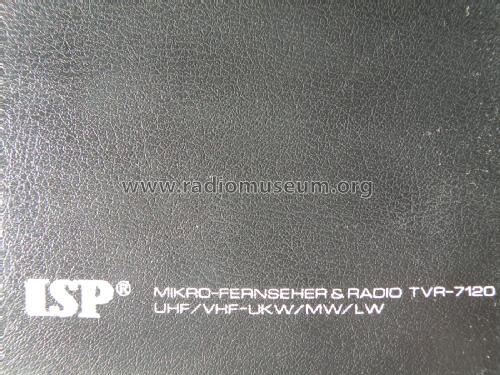 Micro-Fernseher & Radio TVR-7120; ISP KG Dieter Lather (ID = 2220132) TV Radio