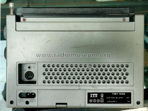 Tiny 4 Band Radio 109B; ITT nicht Schaub, (ID = 2730055) Radio