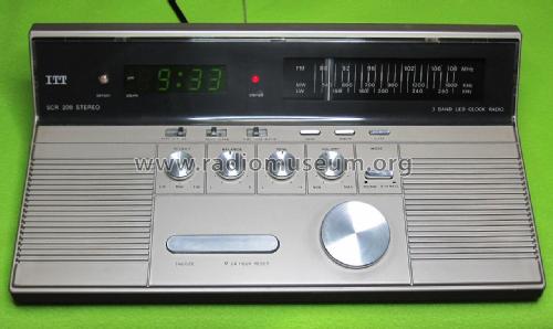 3 Band LED Clock Radio SCR200 Stereo; ITT-KB; Foots Cray, (ID = 2159615) Radio