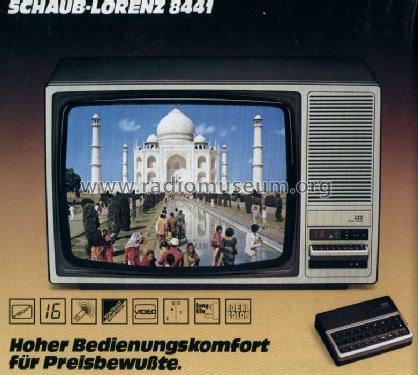 Schaub-Lorenz 8441; ITT Schaub-Lorenz (ID = 1927291) Television