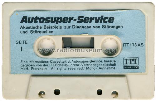 Autosuper-Service Cassette ; ITT Schaub-Lorenz (ID = 1616708) Equipment