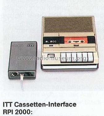 Cassetten-Interface RPI 2000; ITT Schaub-Lorenz (ID = 1931046) Diversos