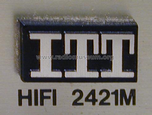 HiFi 2421M; ITT Schaub-Lorenz (ID = 1473236) R-Player