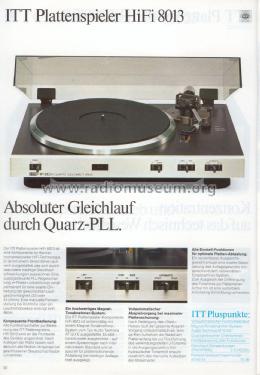 HiFi 8013 ; ITT Schaub-Lorenz (ID = 2861984) R-Player