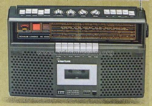 Interfunk Schaub Lorenz RC 5000; ITT Schaub-Lorenz (ID = 1764096) Radio