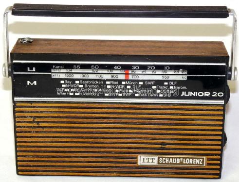 Junior 20 52330305; ITT Schaub-Lorenz (ID = 1224243) Radio