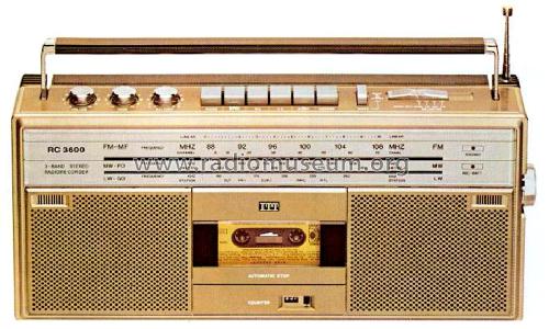 RC3600; ITT Schaub-Lorenz (ID = 2063192) Radio